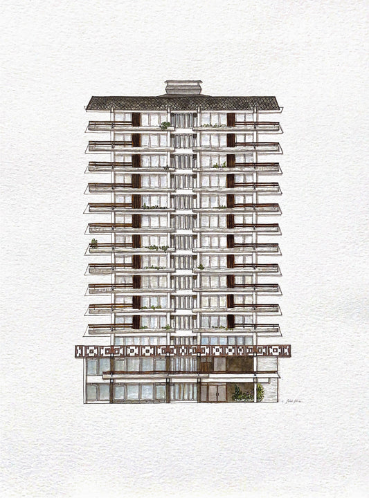 Edificio Bienes Nacionales, Temuco (Copia 3/4 Edición Limitada)